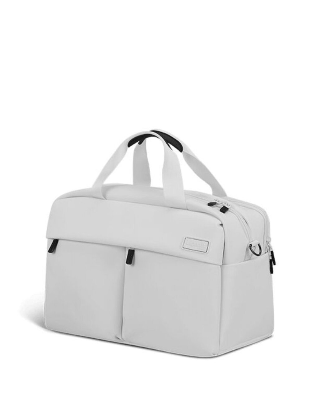 LIPAULT Lost In Berlin 24 Hour Weekender Travel Cabin Bag 16", Just White